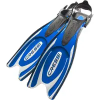 Cressi Frog Plus Diving Fins Blauw,Grijs EU 45-47