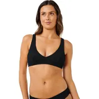 Rip Curl - Women's Vibe Surf Multi Fit V Neck - Bikinitop L, zwart