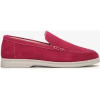 Estro Mocassins donkerroze