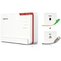 FRITZ! AVM Box 5690 Pro WiFi 7 (WLAN BE) router, triband, max. 18,490 Mbit/s, glasvezel- en DSL-aansluiting