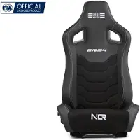 Next Level Racing - ERS4 Elite Racing Stoel - Verstelbare Rugleuning - PU Leer & Suede - Zwart