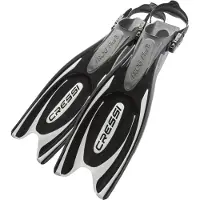 Cressi Frog Plus Diving Fins Zwart,Grijs EU 42-44