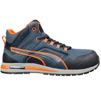 Puma Safety Crosstwist Mid 633140 S3 Blauw/Oranje maat 45