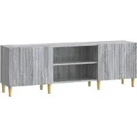 Syfax TV-kast Grijs sonoma 150 x 31 x 50 cm Bewerkt hout