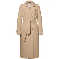 Beaumont Dames Jassen Dia Trenchcoat - Beige - Maat 40
