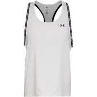 Under Armour Sporttop 'Knockout' zwart / wit