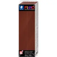 Staedtler 8041-77 Modelklei Fimo Professional 454g, chocoladebruin