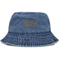 GUESS Denim Rain Hat Hoeden Dames - Blauw - Maat L