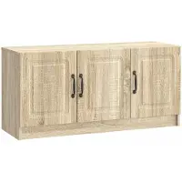 vidaXL TV Kast Sonoma Eiken 99 x 34,5 x 47 cm Bewerkt hout