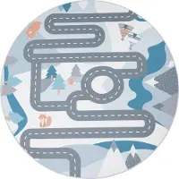 TT Home Kinderkamertapijt tapijt jongen meisje kinderkamertapijt baby antislip straat