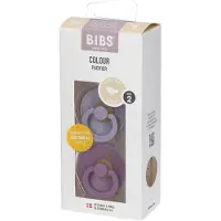 BIBS 2 Anatomical Fossil/Mauve | 2 stuks