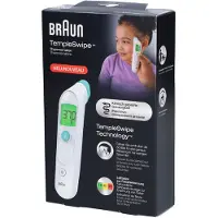 B Braun Koortsthermometer TempleSwipe voorhoofdthermometer - BST200 Geschikt voor alle leeftijden: baby's, kinderen en volwassenen
