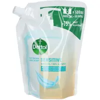 Dettol Sensitive Wasgel Antibacterieel Navulling 500 ml Vloeibare zeep
