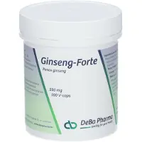 Deba Pharma Ginseng Forte 500mg 100 St Gecomprimeerde tabletten