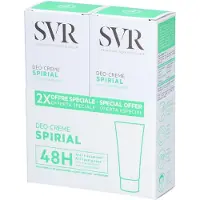 SVR Spirial Duo Anti-Transpirant 48H Intense Deodorant 2x50ml 100ml