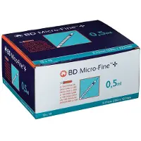 BD Micro-Fine Insulinespuiten U-100 0,5ML 12,7MM 29G (100 stuks)