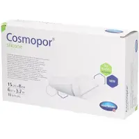Paul hartmann ag Cosmopor Silicone 15 x 8 cm | 10 stuks