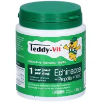 Teddy-vit Vitamine C/Echinacea/Propolis Beertjes 50 St Bonbons