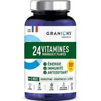 Granions 24 Vitaminen Mineralen en Senior Planten 90 Tabletten