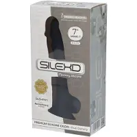 Silexd - Realistische Dildo - 17,6 x 3,5 cm - Zwart