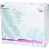 3M Tegaderm Foam Niet Klevend 10cmx10cm 10 St Compressen