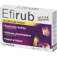 3C Pharma Efirub Coups de Froid 30 Tabletten