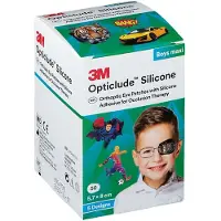 3M Opticlude Silicone Oogpleister Maxi Boys 5,7cm x 8cm 2739Pb50 50 St Pleister