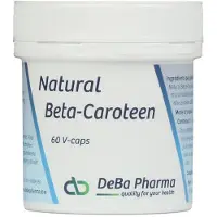 Deba Pharma Natural Beta-Caroteen 7.2mg 60 St Capsules