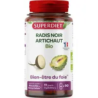 SuperDiet Zwarte Radijs Artisjok Biologisch 90 Capsules
