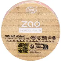 Zao Rouge & Highlighter 3in1 Bamboe Sublime Mozaïek 8 g