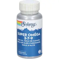 Solaray Super Omega 3-7-9 60 Zachte Gels