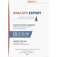 Ducray Anacaps Expert Voedingssupplement Chronisch Haarverlies 30 Stuks
