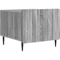 vidaXL Salontafel met lade Grijs sonoma 49 x 50 x 42 cm Bewerkt hout