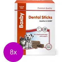 Boxby Dental Sticks Puppy & Small Dog - Hondensnacks - 8 x Kip 320 g 28 stuks