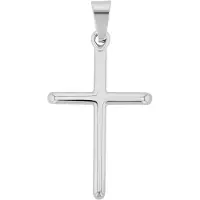 Akzent Unisex hanger "Mara" Edelstahl - Eenvoudig & elegant - Kruis