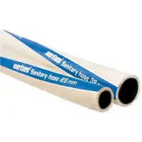 VETUS 16x26 Mm Sanitary Hose 20 M Zilver