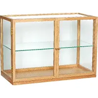 Hubsch - Poetic Display Box - Large Natural - 60x32xh42cm
