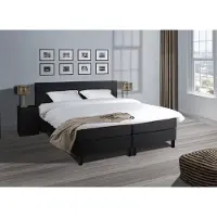 Mörgenn Boxspring Model 1 - Pocketvering - HR50 Topper - Beige - 100x200 cm - Inclusief Dekbed en Kussens