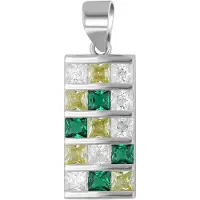 Akzent Dames hanger "Lenja" van 925 Sterlingzilver, gerhodineerd, duurzaam