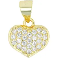 Akzent Dames Hanger "Sua" van 925 Sterlingzilver, gerhodineerd, duurzaam