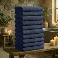Mörgenn Deluxe Hotel Handdoeken - Dark Blue -