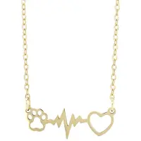Akzent damesketting met hanger Carola, duurzaam