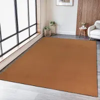 Muratap Relax samba vierkant wasbaar effen vloerkleed uni tapijt - 200x200 cm