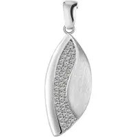 Akzent dames hanger "Palila" van 925 Sterlingzilver, gerhodineerd, duurzaam