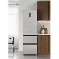 Create - 401L koelkast in Italiaanse stijl met Space Pro en Care+ - Roestvrij staal - FRIDGE STUDIO COMBI PRO FLEX 401