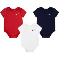 Nike Kids Rompertje/body nachtblauw / rood / offwhite