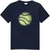 s.Oliver Shirt navy / neongeel