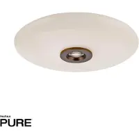 Pure Plafondlamp , Vitrum, dimbare, Roestbruin, Woonkamer, Glas, Modern
