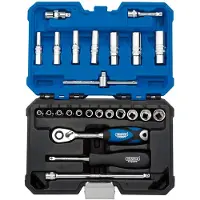 Draper Tools Expert Metrische dopsleutel set 1/4'' 25-delig 16443