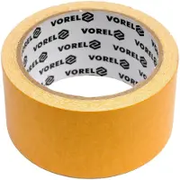 VOREL 75262 Serie - Dubbelzijdige Tapijt Tape - 50mm x 25m - Geel - Hoge Hechting